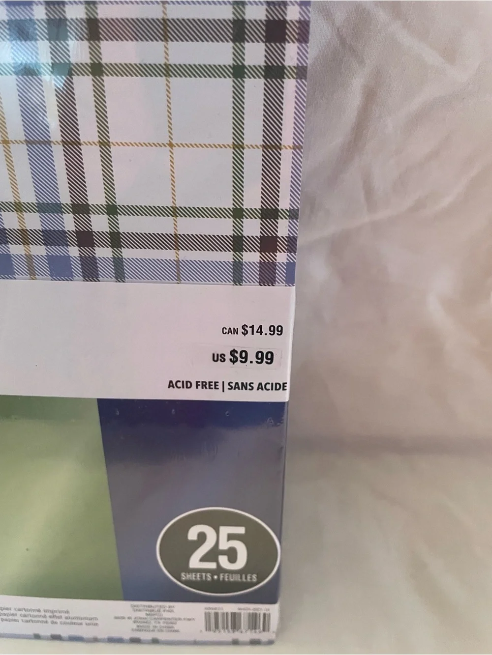 NWT Set of 2 Recollections Cardstock Pack